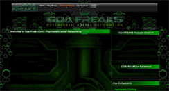 Desktop Screenshot of goa-freaks.com